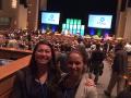 Danielle Wegner and I in the Main Conference Hall