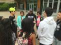 The RCP freshmen and SSU students participated in a scavenger hunt