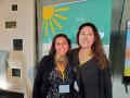 Dr. Gina Baleria and Emily Acosta Lewis at the conference