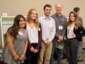 A group of Watershed students collaborated with Jeff Wilcox of Sonoma Mountain Ranch on a project that investigated the effects of cattle grazing on biodiversity. They presented their results during a poster session at the SSU Science Symposium in May.