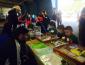 Elementary school students enjoying an Entomology display created by SSU service-learners at Ag Days.