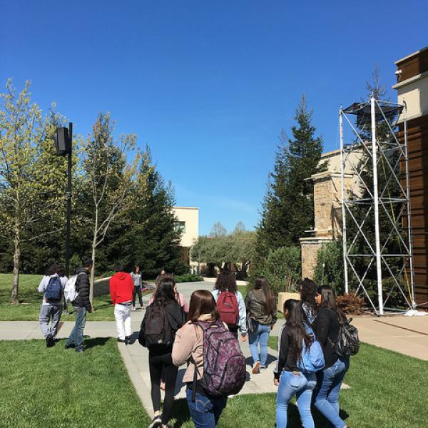 SSU and RUP students discovering what's on campus