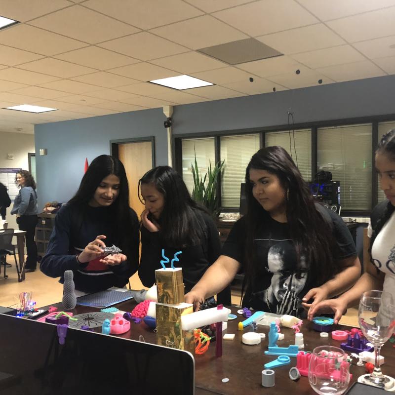 Inside the MakerSpace on RUP Discovery Day