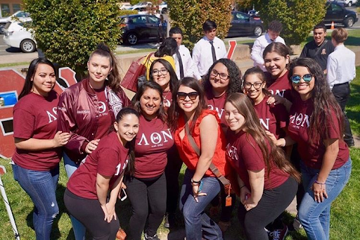 SSU Sorority at first Latino festival