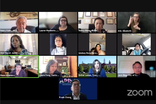 AAPI Zoom webinar - Violence in our community