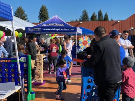 In collaboration with Latino Service Providers and the City of Santa Rosa, there were a variety of activities offered for youth at the Roseland Annexation Celebration on January 20, 2018