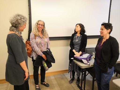 Forming connections at community partner event