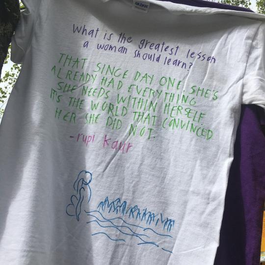 An amazing shirt from the project!