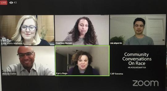 Community conversations on race webinar