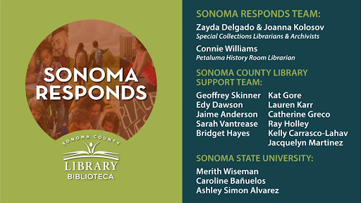 Slide from Sonoma Responds