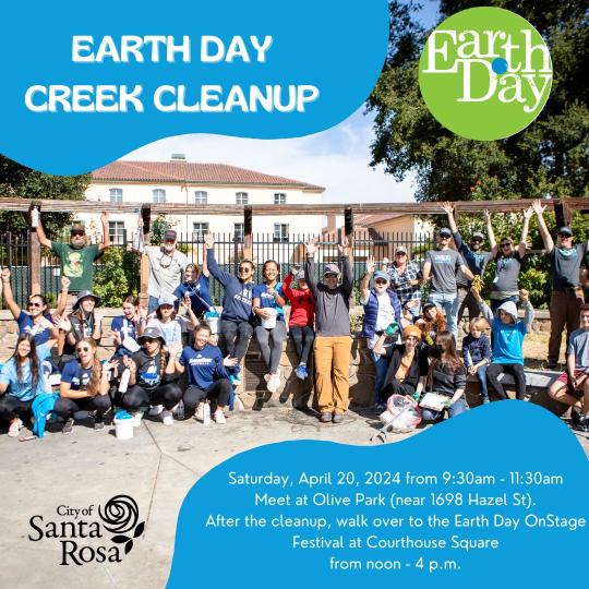 Creek Cleanup Promotion