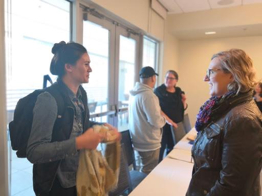 Making connections at Partnership event 2020 
