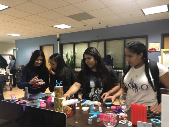 Inside the MakerSpace on RUP Discovery Day
