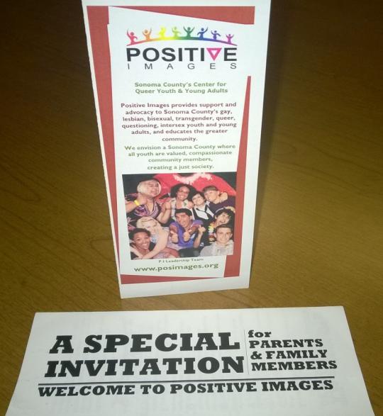 Two brochures from Positive-Images