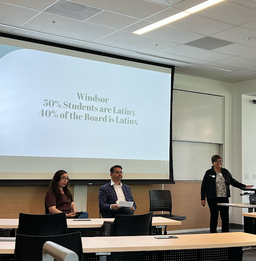 Panel at Latinx Voting presentation, It Matters!