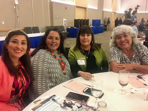 Alicia Sanchez, Michaele Morales, Leticia Romero and friend enjoying Los Cien