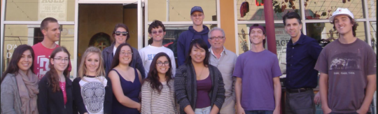 Group of students outdoors