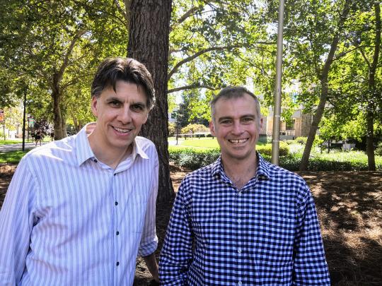 SSU Faculty, Mike and Damien