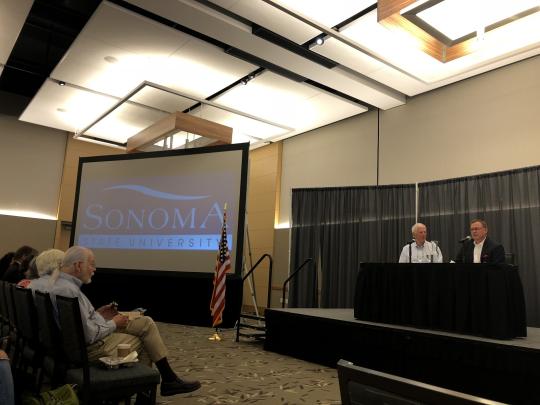 David McCuan interviewing Mike Thompson