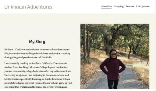 Kiera's Covid Experience (blog slide)