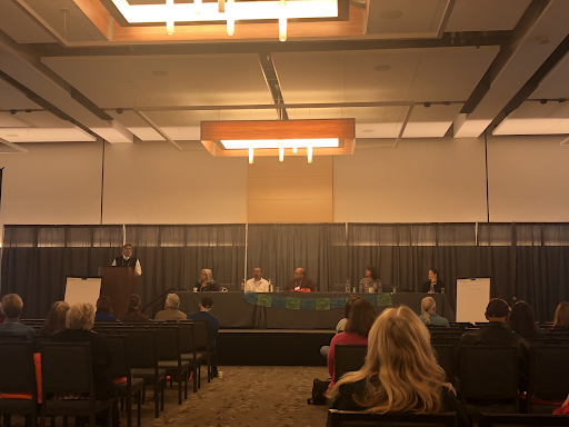 Panel of speakers at Calif. Indian Conferece, 11-16-2019