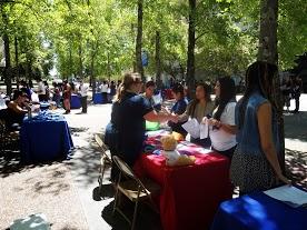 Service and internship fair tabling