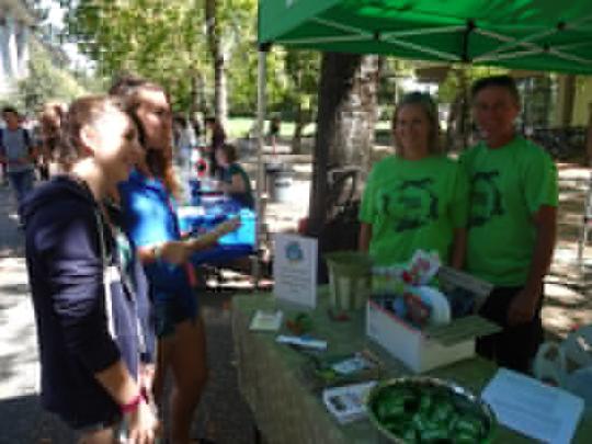 Service and internship fair tabling