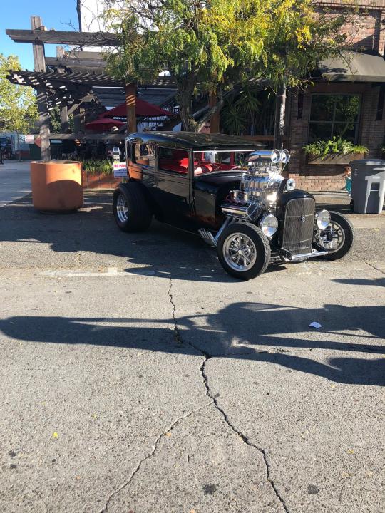 Classic Car in black