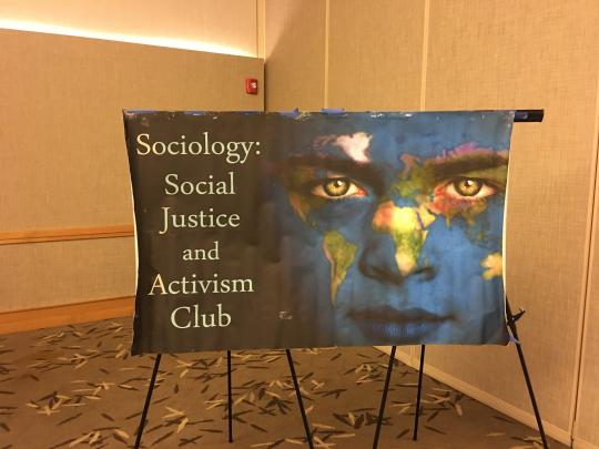 The Social Justice and Activism club is one of the sponsors for this week long event. 