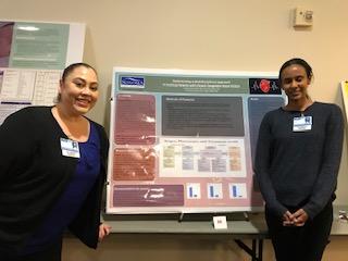 Nurses Deysi Mendoza & Tina Alcazar presenting