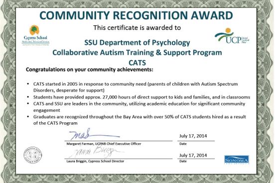 CATS Award