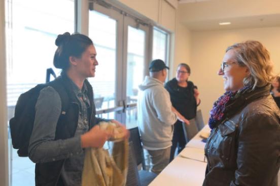 Making connections at Partnership event 2020 