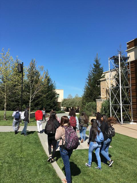 SSU and RUP students discovering what's on campus